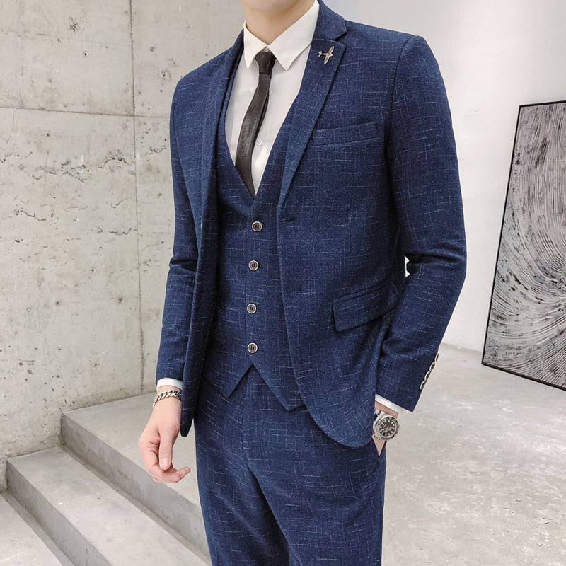 Casual Man 3-Piece Suit - XIEL