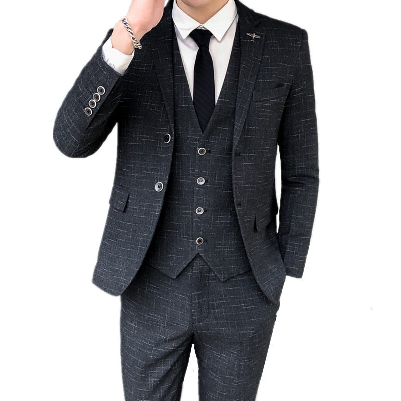 Casual Man 3-Piece Suit - XIEL