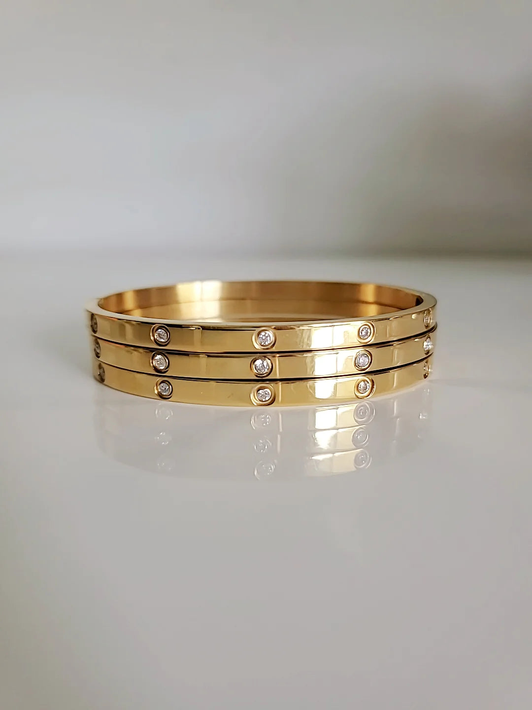 Solid Statement Bangle